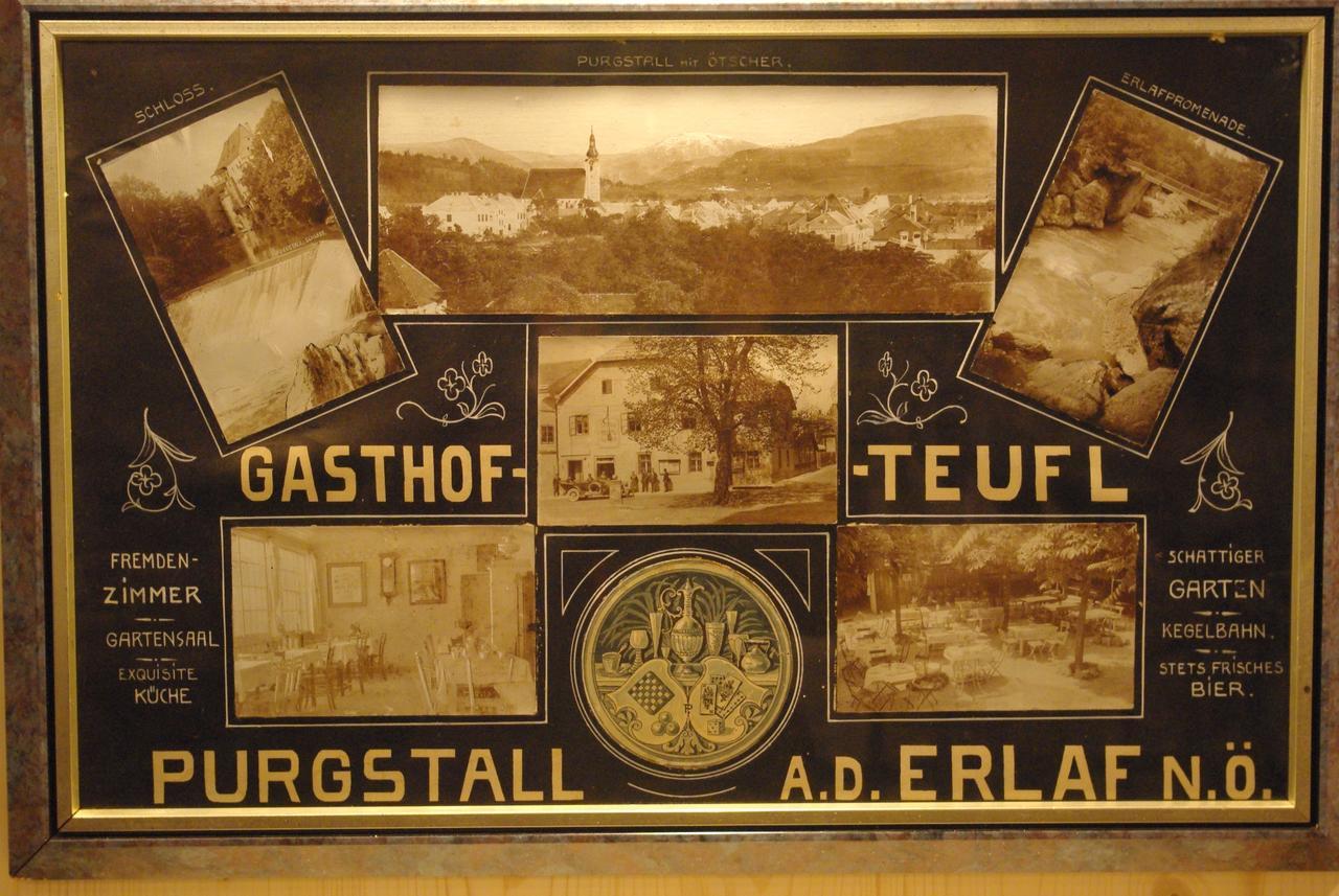 Gasthof Teufl Purgstall an der Erlauf Buitenkant foto